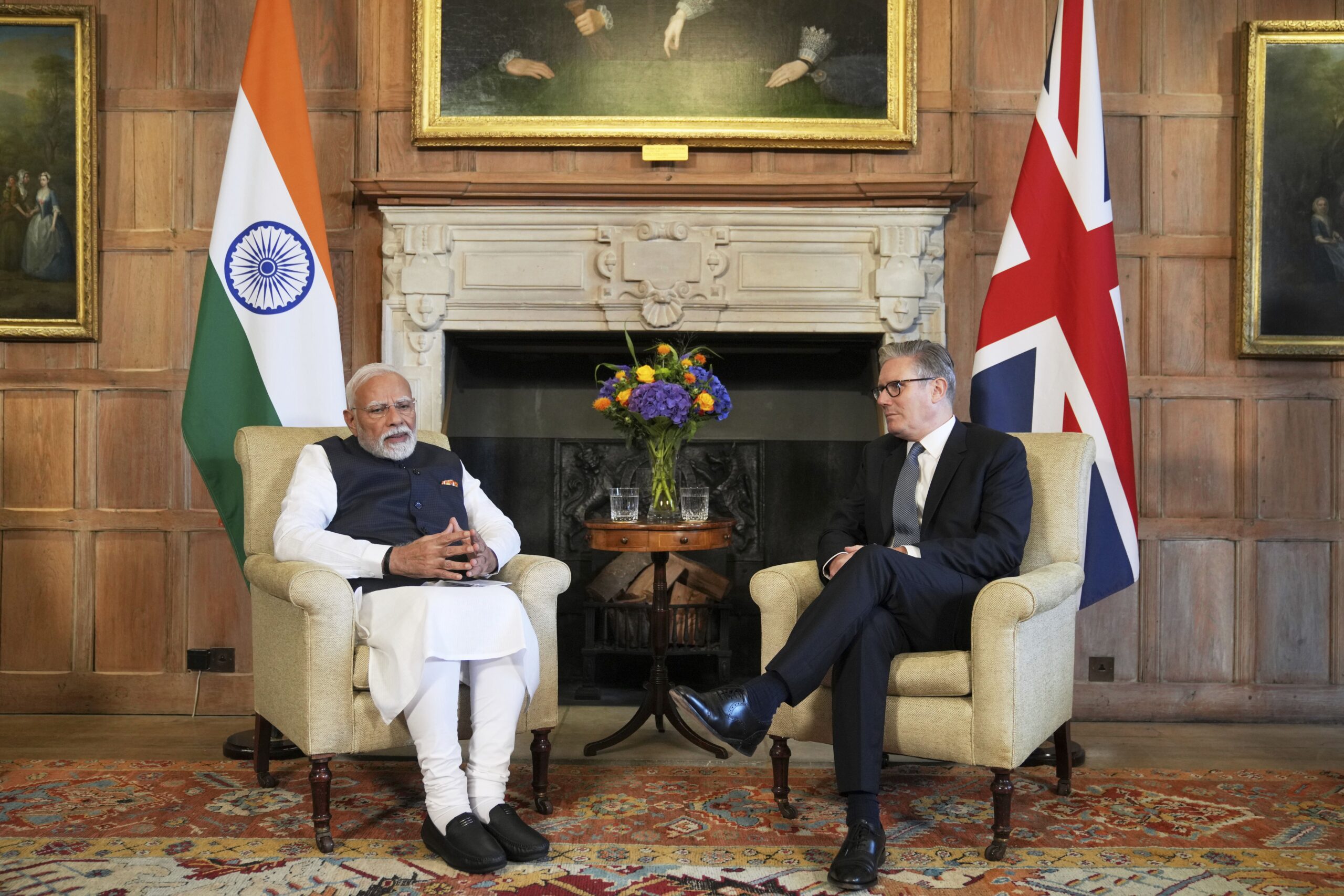 Starmer i Modi podpisują umowę o wolnym handlu